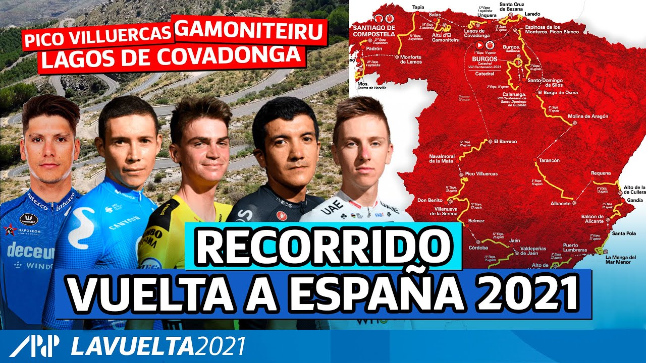 Recorrido La Vuelta A EspaÑa 2021 💪 ¿decidirá La Contrarreloj Final 🔝 Youtube 