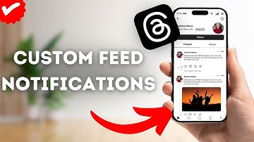 How To Set Custom Feed Notifications On Threads?