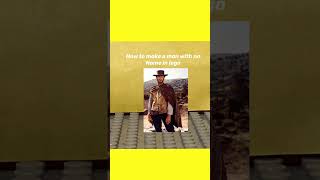 How To Make A Man With No Name In Lego.