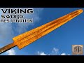 Rusted Modern VIKING's Sword RESTORATION