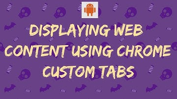 Chrome custom tabs in Android