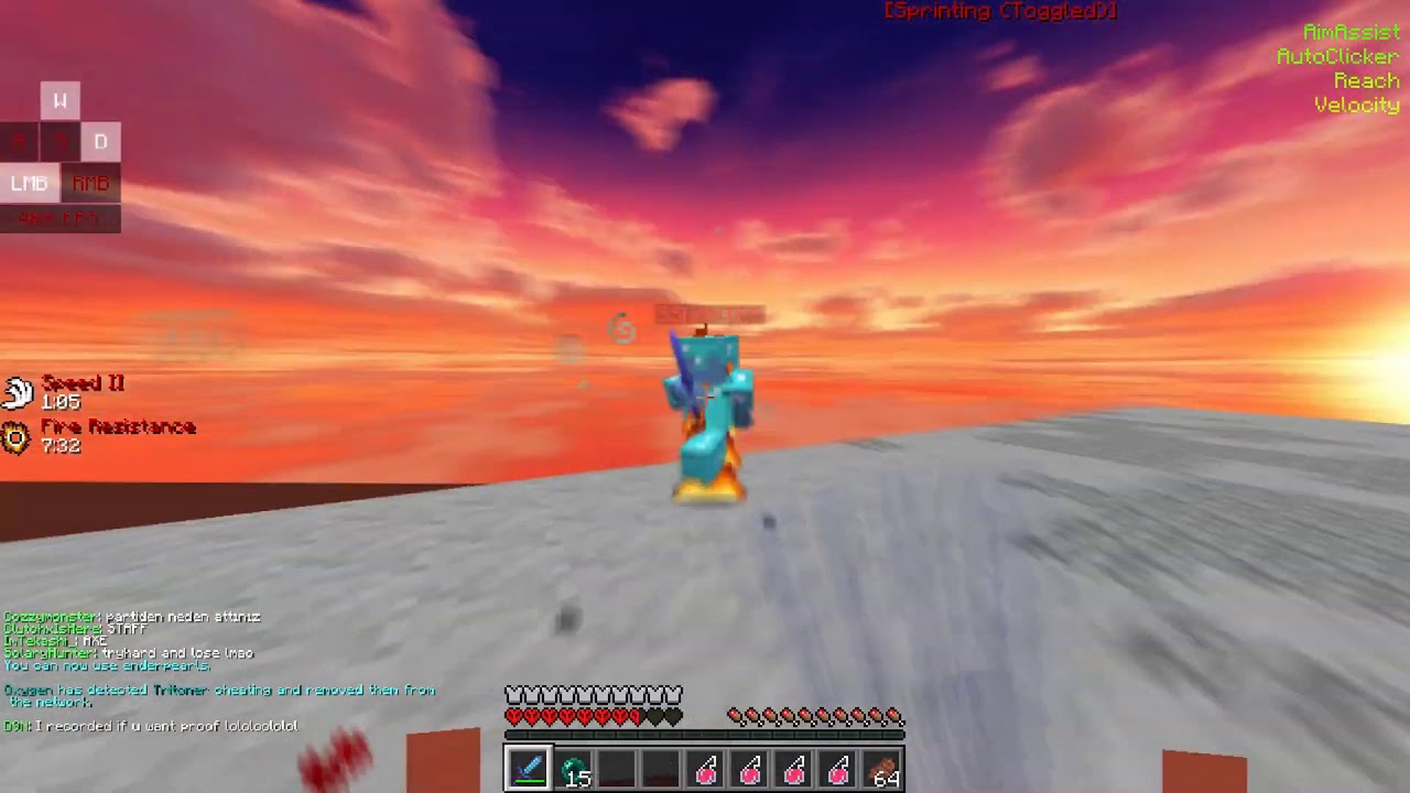 ⚡ ЧИЛЮ НА ПВП ТЕМПЛ С VAPE V3🌊  (Vape V3 Cracked) 1.8.9 , 1.12.2 🔥