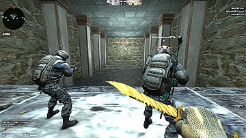 CSGO: Zombie Escape Mod - ze_TRIALS_V3_TEST (Level 1) on GFL