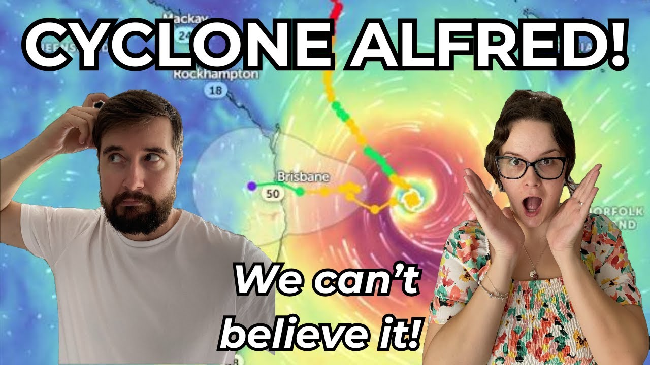 Brits' First Tropical Cyclone in Australia - Cyclone Alfred