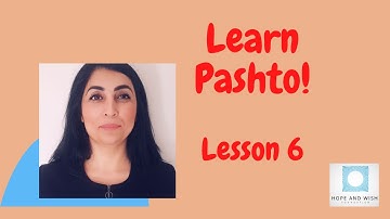 PASHTO CONVERSATIONAL 6: Learn Pashto beginners Conversational