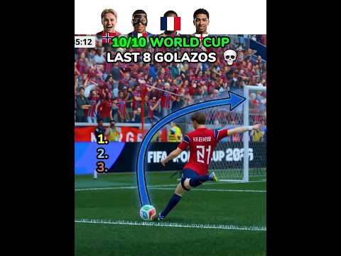 أهداف خيالية في دور الثمانية لكأس العالم 10 10