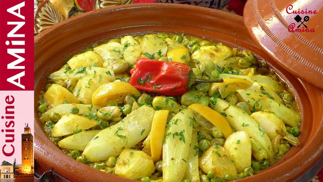 طاجين الخضر بدون لحم بطريقة جد مميزة كيجي لذييذ سريع التحضير