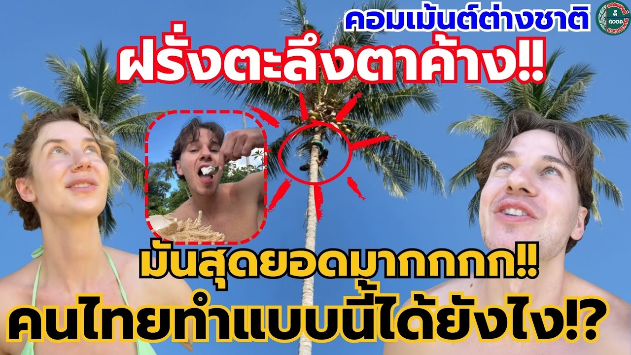 ฝรั่งตะลึงตาค้าง!! คนไทยทำแบบนี้ได้ยังไง นี่มันสไปเดอร์แมนชัดๆ มันสุดยอดมาก #คอมเม้นต่างชาติ