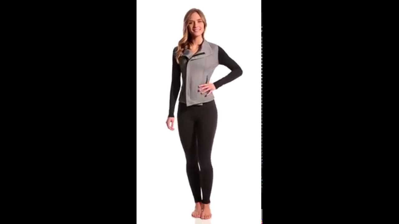 Zobha Jaden Herringbone Zip Jacket with Contrast Zippers | SwimOutlet.com