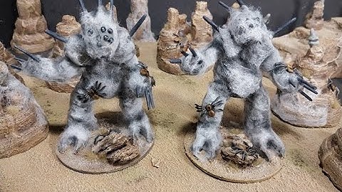 Web Golems (Lair Build Part 3) or EZD6, Pathfinder, Dungeons & Dragons and Warhammer