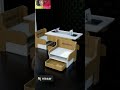 new office furniture design 2 chairs with table save space furniture design