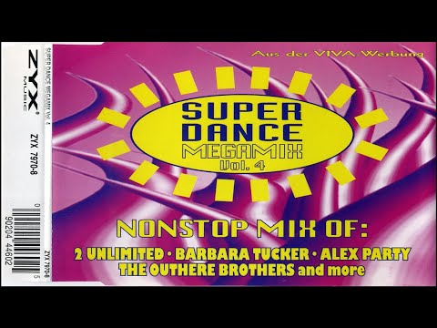 Super Dance Megamix Vol. 4 (1995) [ZYX Music - CD, Megamix