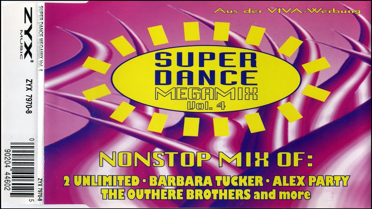 Super Dance Megamix Vol. 4 (1995) [ZYX Music - CD, Megamix
