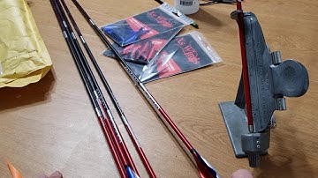 Offset fletching xswings