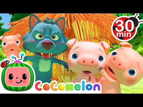 Three Little Pigs | CoComelon Nursery Rhymes & Kids Songs