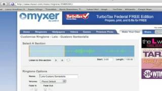 Web Sites That Let You Make Ring Tones screenshot 2