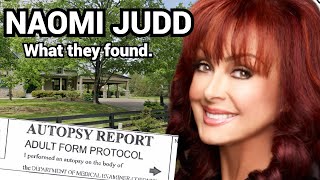 Naomi Judd - AUTOPSY results REVEALED