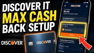 How to setup maximizing cash back on the Discover it card - Complete Guide