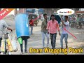 DRUM WRAPPING PRANK ON PEOPLE || PRANK IN INDIA || OYE FUNTOOS