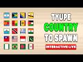 Country Flags Battle - Type Your Country | Learn Geography🌍16.03.2026