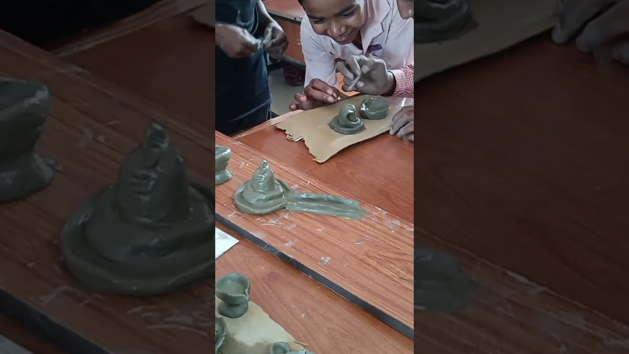 Pottery making activity upbasic education