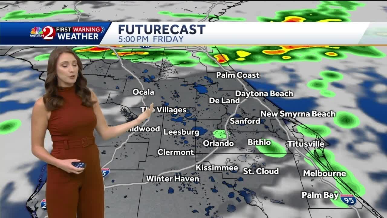Warm and Sunny Friday with Scattered Rain Tonight, Cooler Temperatures ...