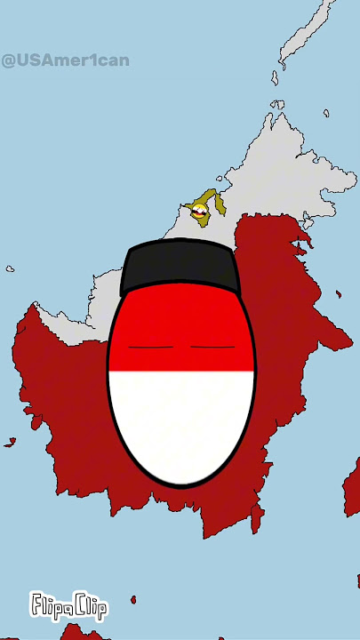 Indonesia EAS Alarm 1950 🇮🇩 Countryballs Animation | #2024 #animation #countryballs #shorts #e