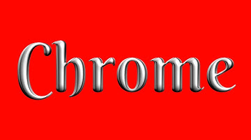 Affinity Photo and Designer - Make Chrome Effect Text