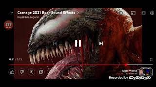 Carnage Roar Sound Effect Resimi