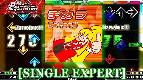 【DDR SN】 チカラ [SINGLE EXPERT] 譜面確認＋Clap＋Play