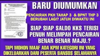 SEKALI LAGI  MAAF BANTUAN TAHAP 3 KPM INI SUDAH TIDAK DIPERPANJANG KPM TIDAK BISA CAIR TAHAP 3