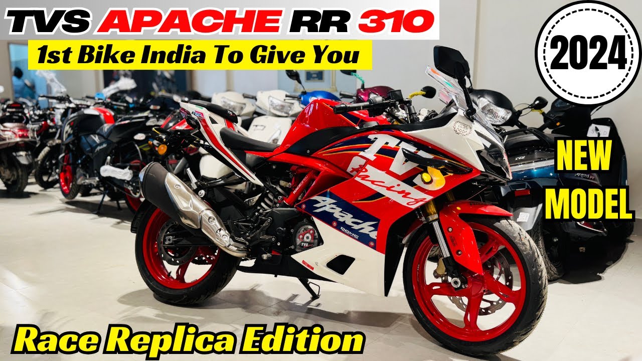Finally 2024 TVS Apache RR 310 Top Model✅Detailed Review | On Road Price | New Updates | Features