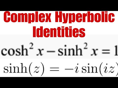 Complex Hyperbolic Trig