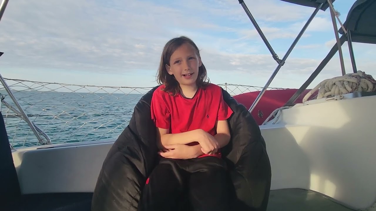 cruising on a sailboat from a kids' point of view