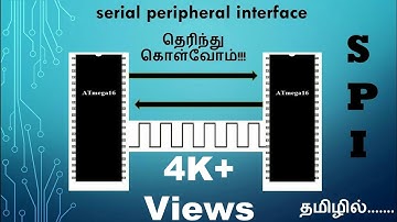 SPI (Serial Peripheral Interface) protocol Tutorial - In Tamil