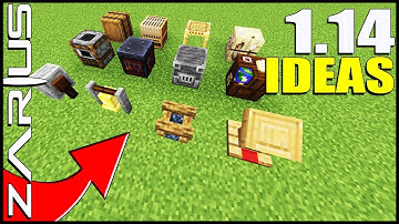 Minecraft 1.14 UPDATE - Build Hints, tips & tricks tutorial. Part 1.