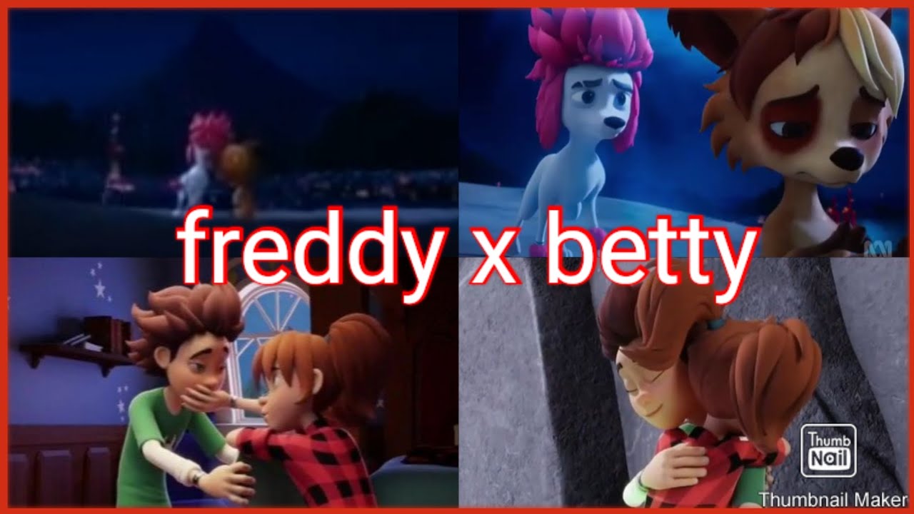 100 wolf❤ freddy x betty💚love me like you do😍