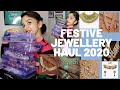 HUGE FESTIVE JEWELLERY HAUL 2020| ZAVERI PEARLS| DIWALI HAUL| 80 - 90% OFF|#diwalihaul#jewelleryhaul