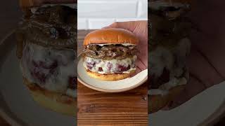 Mushroom Swiss Burger