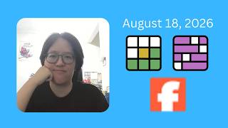 Wordle #1886, Connections #1164, and Fermi | August 18, 2026