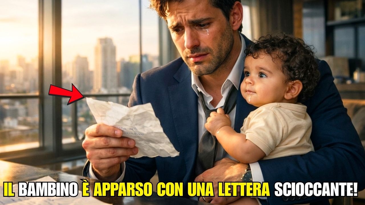 Il Milionario Pensava Che La Nuova Tata Fosse Scappata — Finché Il Bimbo Appare Con La Sua Lettera!