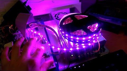 APA102C Addressable RGB LEDs with Raspberry Pi