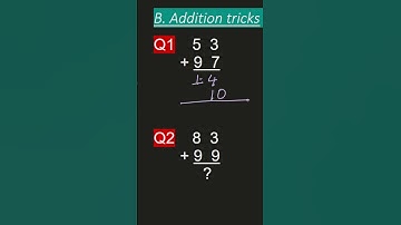 # Vedic Addition Tricks Tricks of three-digit numbers # Vedic Math Tips and Tricks #mathsaddaacademy