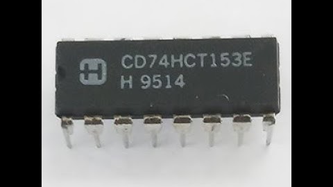 74153 4:1 Multiplexer | Simulation on Circuit Maker 2000 | 7400 and 4000 logic