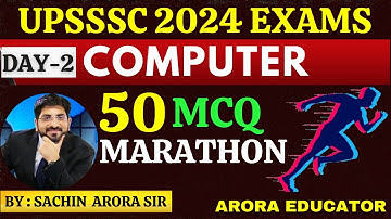UPSSSC Computer Marathon | UPSSSC Junior Assistant Computer |  UPSSSC VPO Computer Class | Day 2 |