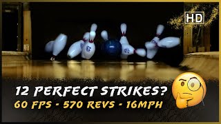 12 Perfect Bowling Strikes in Super Slow Motion - Which Was The Best? by Athletic Bowling 4,958 views 2 years ago 5 minutes, 55 seconds