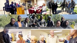 Jehovah Shalom Acapella,in USA , at LOMALINDA UNIVERSITY HEALTH, with the  Elderly!