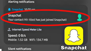 Your Contact Has Just Joined Snapchat In Notification Why
