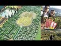 INSIDE THE WORLDS BIGGEST MAZE | HONEYMOON PART 4 | diazfordays