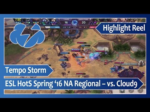 ESL HotS Spring 2016 NA Regional, Semifinals – Tempo Storm vs. Cloud9 – Highlight Reel